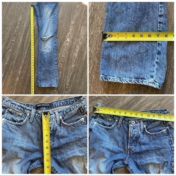 Y2K VERSACE Couture button fly Jeans.Made in Italy - Picture 13 of 13